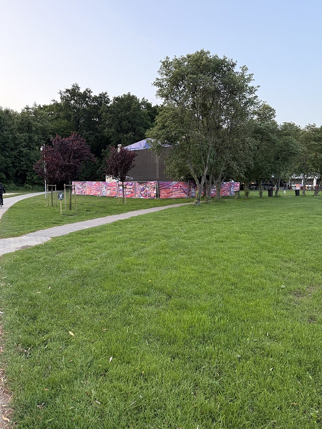 plaża nad jeziorem Rusałka w Poznaniu