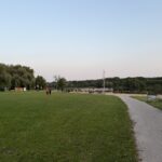 Plaża nad jeziorem Rusałka w Poznaniu