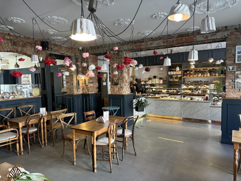 Wnętrze Caffe Zagrodnicza w Poznaniu